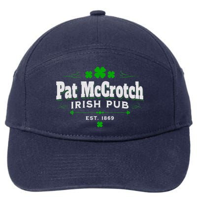 Funny St Patrick Was Italian St Patrick's Day 7-Panel Snapback Hat