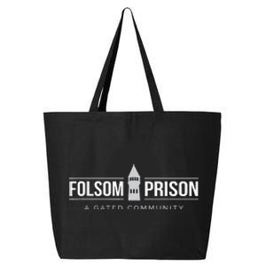 Folsom State Prison For Prison State Correctional Warden 25L Jumbo Tote