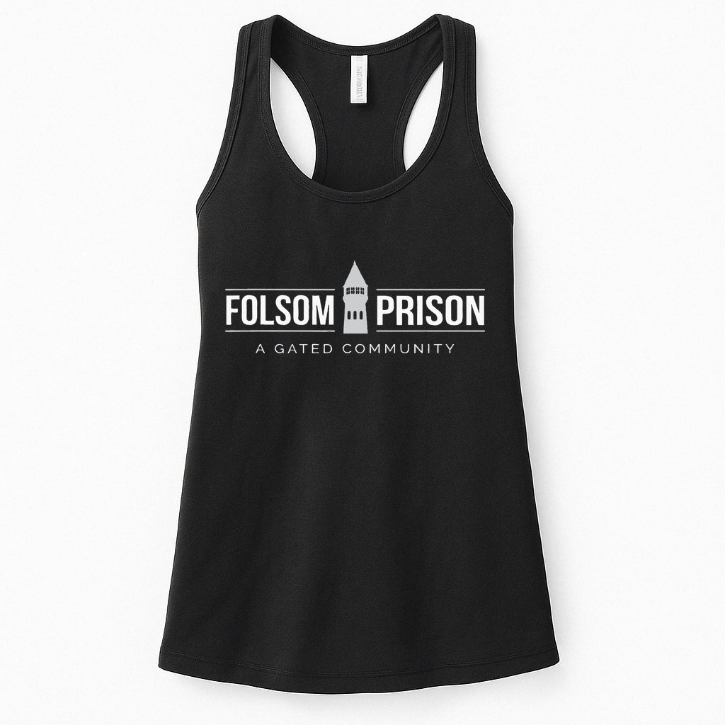 Folsom State Prison For Prison State Correctional Warden Womens Tank Top