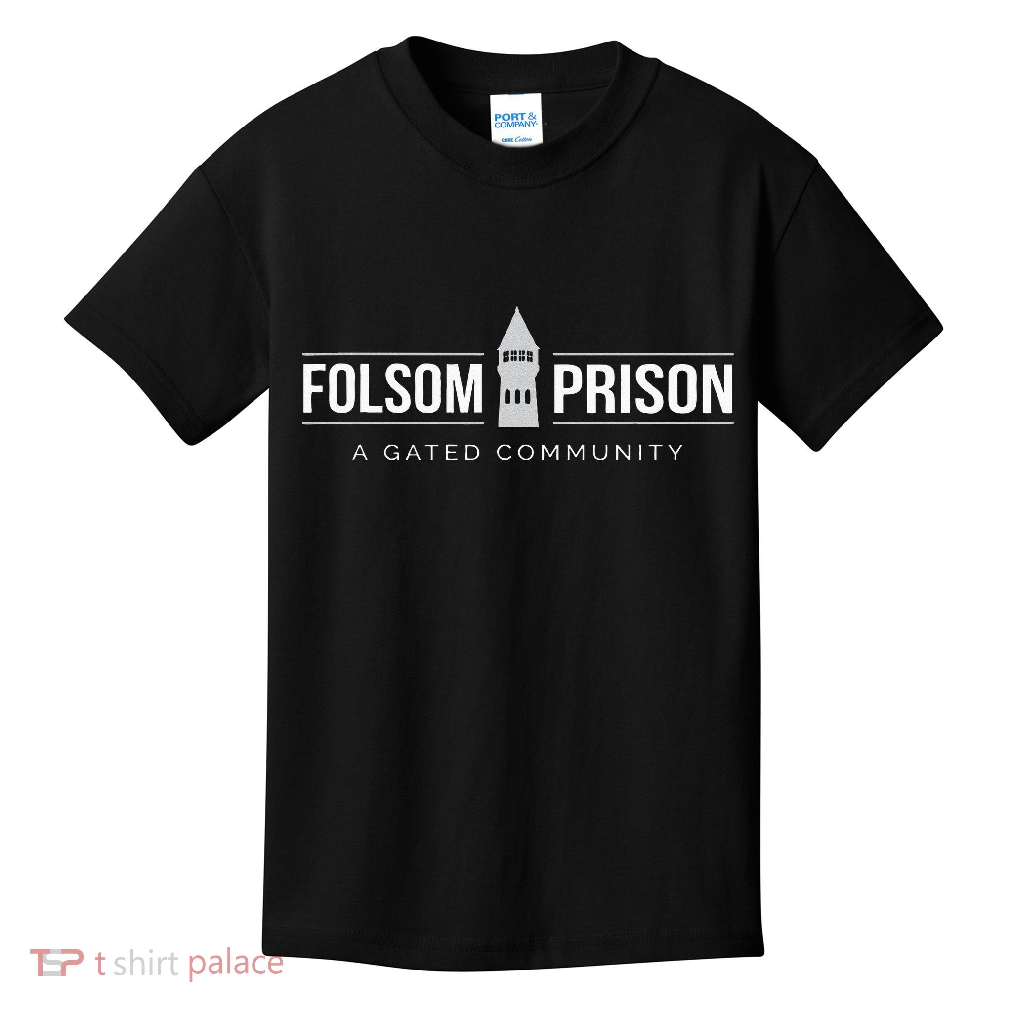 Folsom State Prison For Prison State Correctional Warden Kids T-Shirt