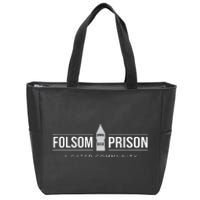 Folsom State Prison For Prison State Correctional Warden Zip Tote Bag