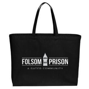 Folsom State Prison For Prison State Correctional Warden Cotton Canvas Jumbo Tote