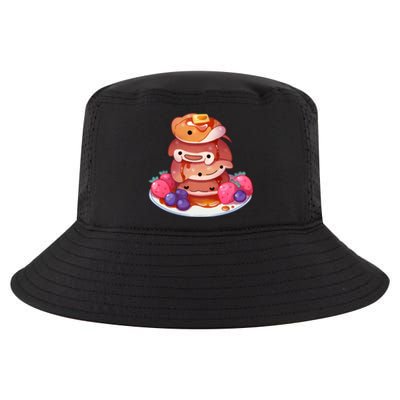 Fluffy Sea Pancakes Cool Comfort Performance Bucket Hat