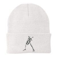 Funny Skeleton Playing Guitar Electric Acoustic Classical Knit Cap Winter Beanie