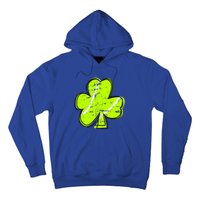 Funny Saint Patricks Day Shamrock Vintage Graphic Tennis Great Gift Hoodie