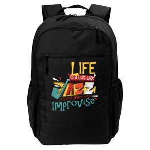 Funny Sax Player Gifts Jazz Music Saxophone Daily Commute Backpack