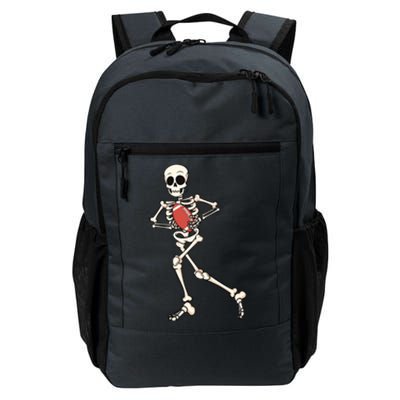 Funny Skeleton Playing Football Halloween Gift Daily Commute Backpack