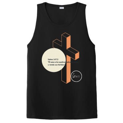 funny saying Predicando con nuetra Ropa PosiCharge Competitor Tank