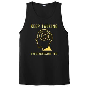 Funny Sarcastic Psychology Psychologist PosiCharge Competitor Tank