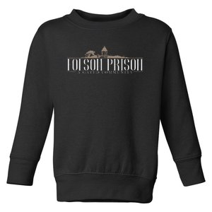 Folsom State Prison Prison State Correctional Warden Toddler Sweatshirt