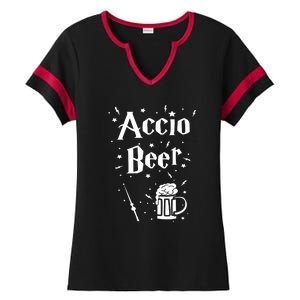 Funny St. PatrickS Day Irish Accio Beer Gift Ladies Halftime Notch Neck Tee