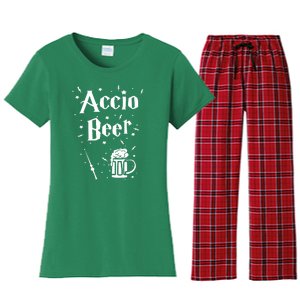 Funny St. PatrickS Day Irish Accio Beer Gift Women's Flannel Pajama Set