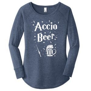 Funny St. PatrickS Day Irish Accio Beer Gift Women's Perfect Tri Tunic Long Sleeve Shirt