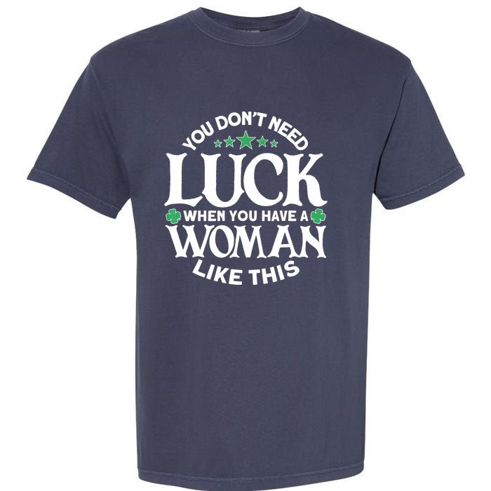 Funny St. Patricks Day Outfit - St. Patrick's Day Garment-Dyed Heavyweight T-Shirt