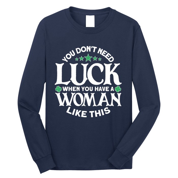 Funny St. Patricks Day Outfit - St. Patrick's Day Long Sleeve Shirt