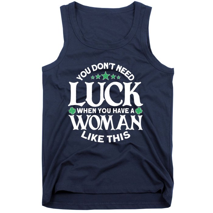 Funny St. Patricks Day Outfit - St. Patrick's Day Tank Top