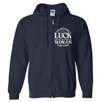 Funny St. Patricks Day Outfit - St. Patrick's Day Full Zip Hoodie