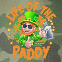 Funny St Patricks Day Life Of The Paddy Leprechaun Beer Legacy Tie Dye Trucker Hat