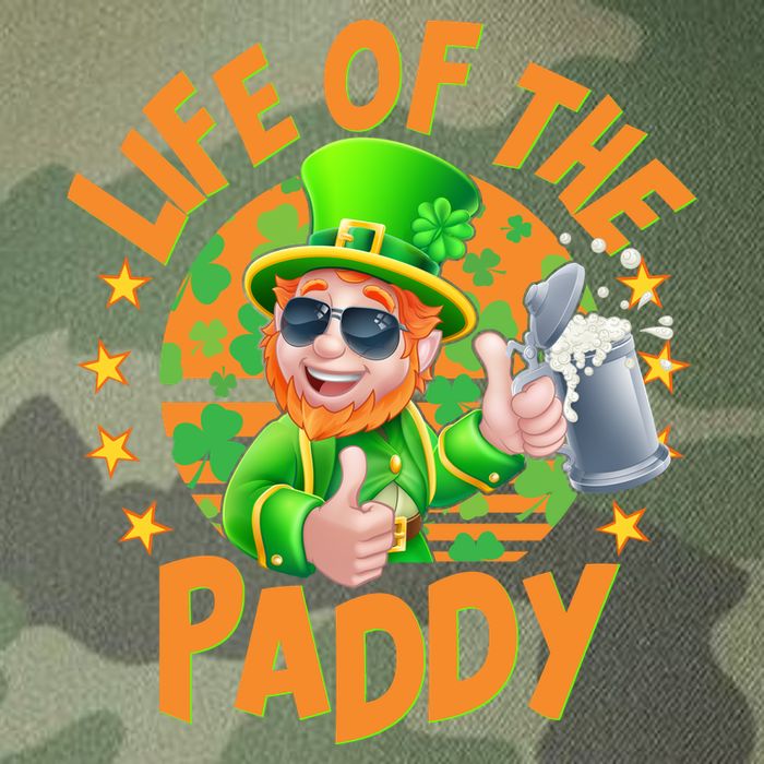 Funny St Patricks Day Life Of The Paddy Leprechaun Beer Legacy Tie Dye Trucker Hat