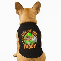 Funny St Patricks Day Life Of The Paddy Leprechaun Beer Doggie Tank
