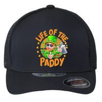Funny St Patricks Day Life Of The Paddy Leprechaun Beer Flexfit Unipanel Trucker Cap