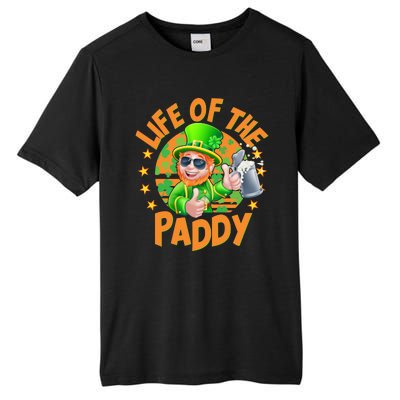 Funny St Patricks Day Life Of The Paddy Leprechaun Beer Tall Fusion ChromaSoft Performance T-Shirt