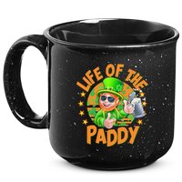 Funny St Patricks Day Life Of The Paddy Leprechaun Beer 15oz Campfire Ceramic Mug