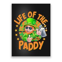 Funny St Patricks Day Life Of The Paddy Leprechaun Beer Poster