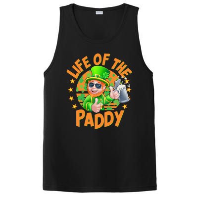 Funny St Patricks Day Life Of The Paddy Leprechaun Beer PosiCharge Competitor Tank