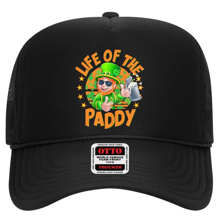 Funny St Patricks Day Life Of The Paddy Leprechaun Beer Trucker Hat