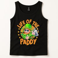 Funny St Patricks Day Life Of The Paddy Leprechaun Beer Tank Top