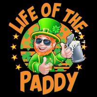 Funny St Patricks Day Life Of The Paddy Leprechaun Beer Tank Top