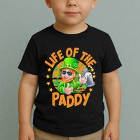 Funny St Patricks Day Life Of The Paddy Leprechaun Beer Toddler T-Shirt