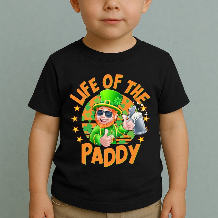 Funny St Patricks Day Life Of The Paddy Leprechaun Beer Toddler T-Shirt