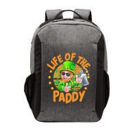 Funny St Patricks Day Life Of The Paddy Leprechaun Beer Vector Backpack