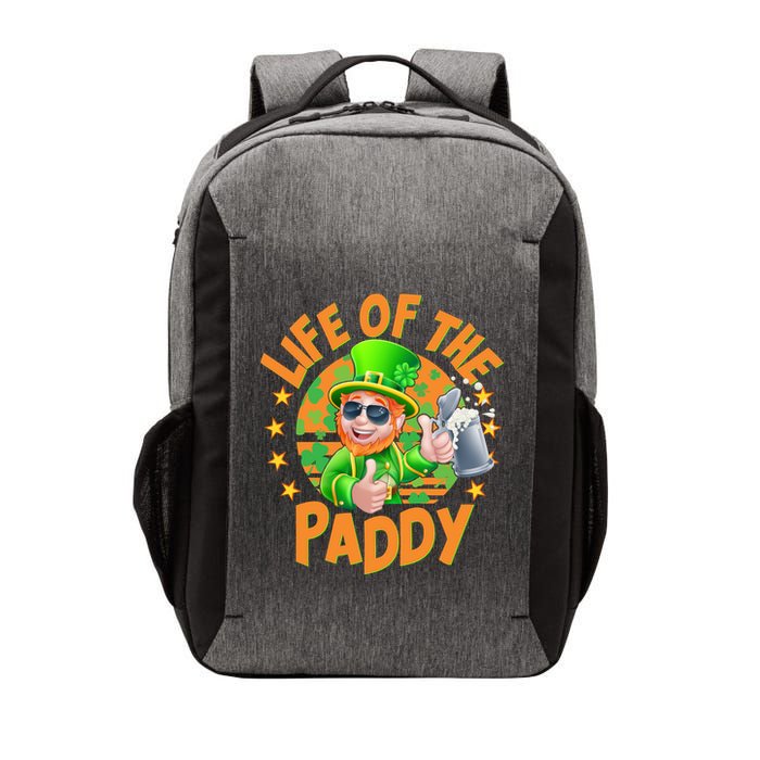 Funny St Patricks Day Life Of The Paddy Leprechaun Beer Vector Backpack
