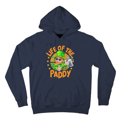 Funny St Patricks Day Life Of The Paddy Leprechaun Beer Hoodie