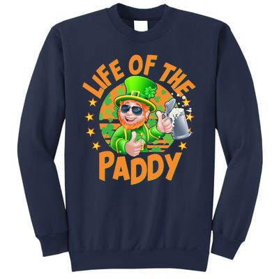 Funny St Patricks Day Life Of The Paddy Leprechaun Beer Sweatshirt