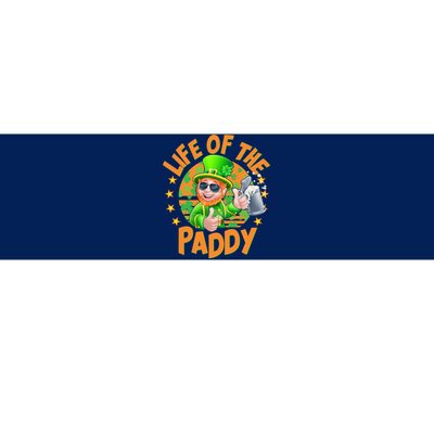 Funny St Patricks Day Life Of The Paddy Leprechaun Beer Bumper Sticker