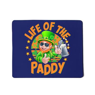 Funny St Patricks Day Life Of The Paddy Leprechaun Beer Mousepad