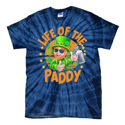 Funny St Patricks Day Life Of The Paddy Leprechaun Beer Tie-Dye T-Shirt