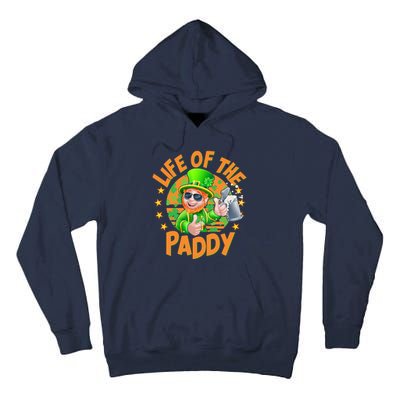 Funny St Patricks Day Life Of The Paddy Leprechaun Beer Tall Hoodie