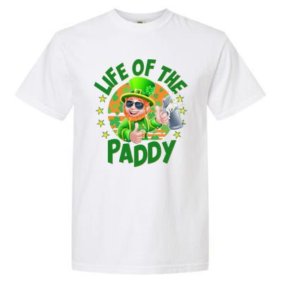 Funny St Patricks Day Life Of The Paddy Leprechaun Beer Garment-Dyed Heavyweight T-Shirt