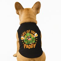 Funny St Patricks Day Life Of The Paddy Leprechaun With Beers Doggie Tank