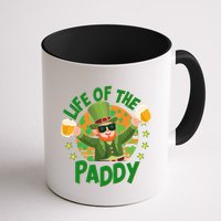 Funny St Patricks Day Life Of The Paddy Leprechaun With Beers Mug