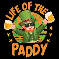 Funny St Patricks Day Life Of The Paddy Leprechaun With Beers Baby Bodysuit