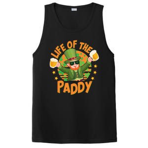 Funny St Patricks Day Life Of The Paddy Leprechaun With Beers PosiCharge Competitor Tank