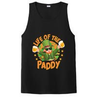 Funny St Patricks Day Life Of The Paddy Leprechaun With Beers PosiCharge Competitor Tank