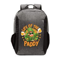 Funny St Patricks Day Life Of The Paddy Leprechaun With Beers Vector Backpack