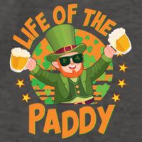 Funny St Patricks Day Life Of The Paddy Leprechaun With Beers Vector Backpack